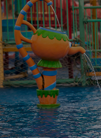 戲水小品使用現(xiàn)場(chǎng)